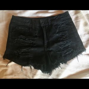 Vintage hi-rise festival shorts